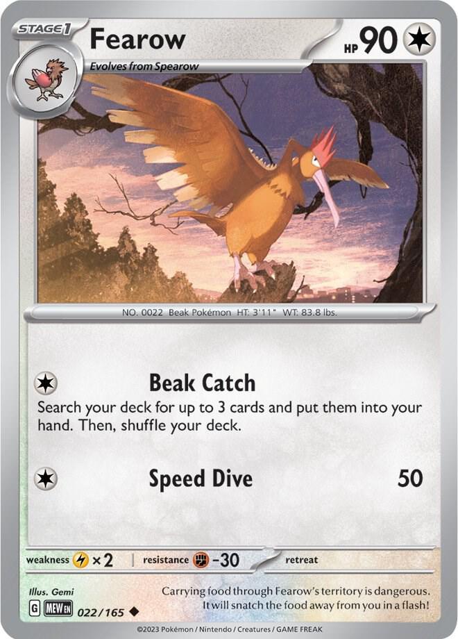 MEW 022/165 Fearow U