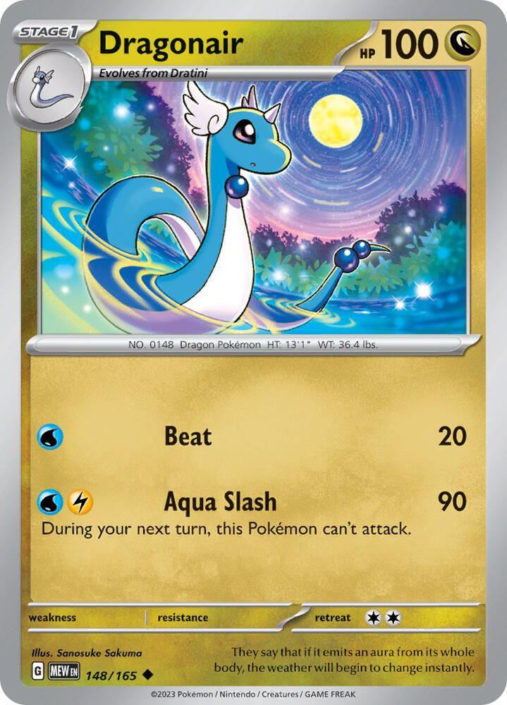 MEW 148/165 Dragonair U