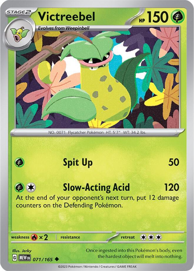 [Reverse Holo] MEW 071/165 Victreebel U