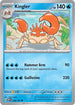 [Reverse Holo] MEW 099/165 Kingler U