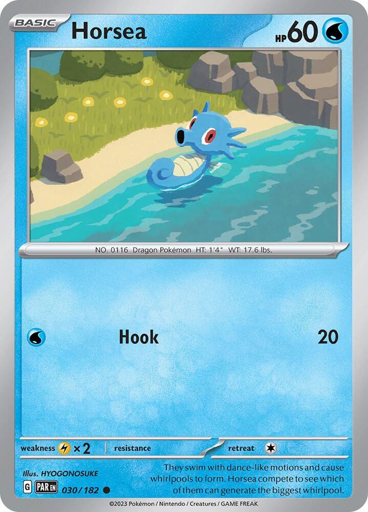 [Reverse Holo] PAR 030/182 Horsea C