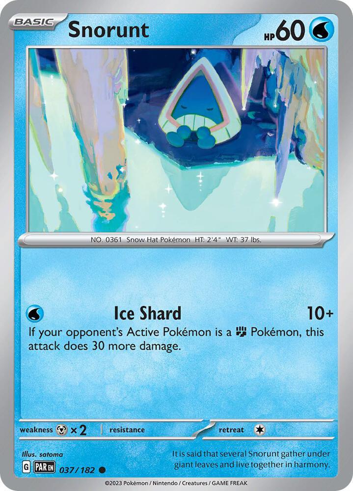 [Reverse Holo] PAR 037/182 Snorunt C