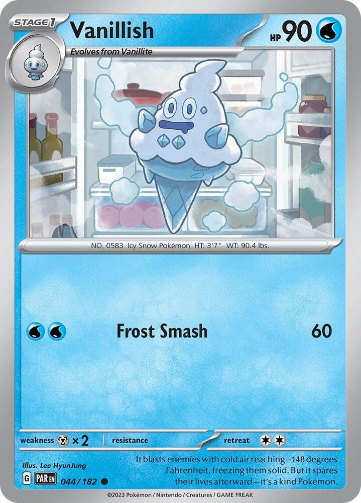 [Reverse Holo] PAR 044/182 Vanillish C