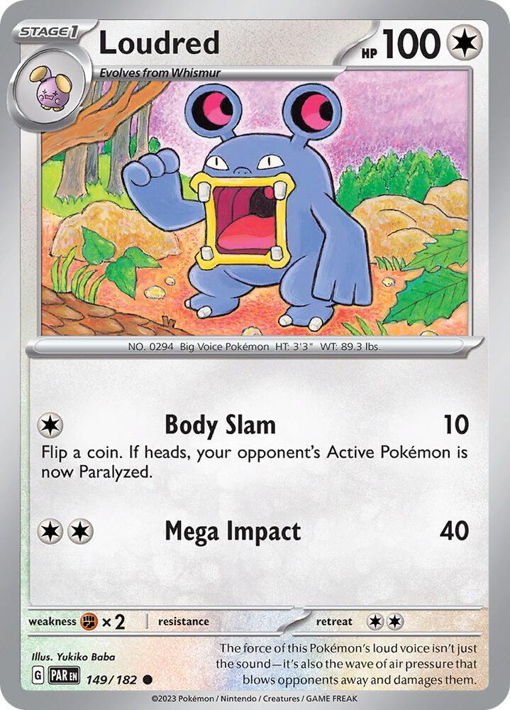 [Reverse Holo] PAR 149/182 Loudred C