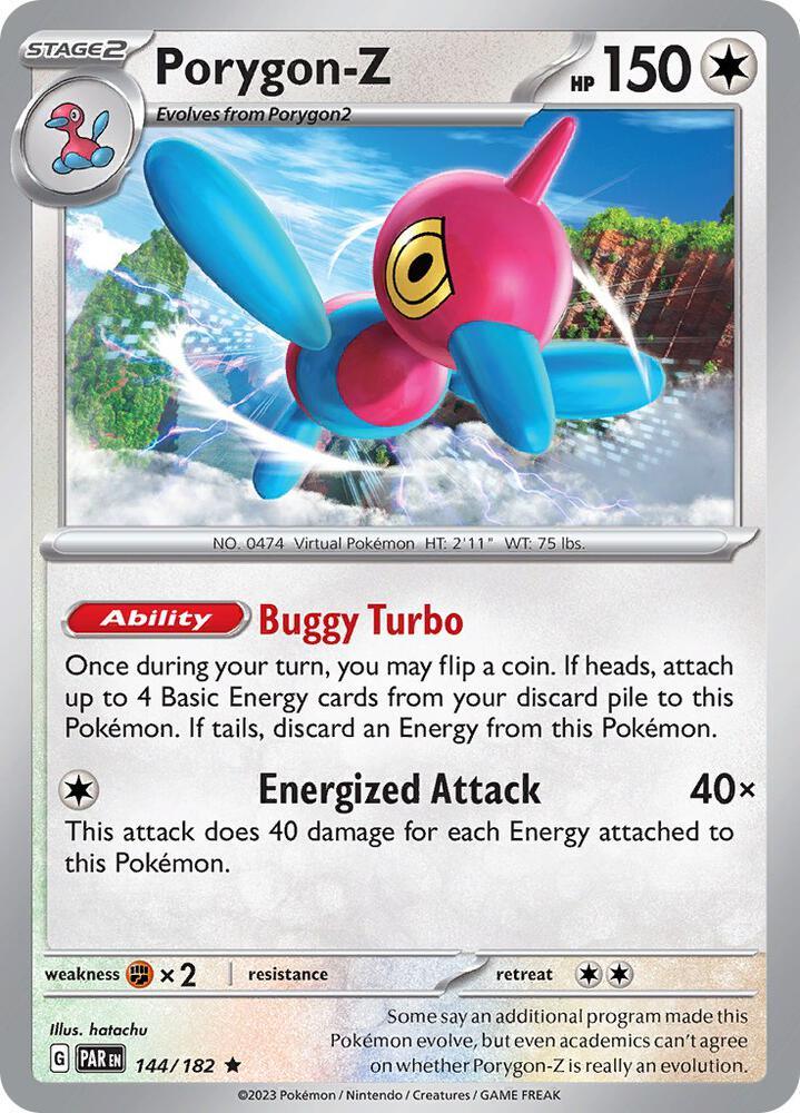 PAR 144/182 Porygon-Z R