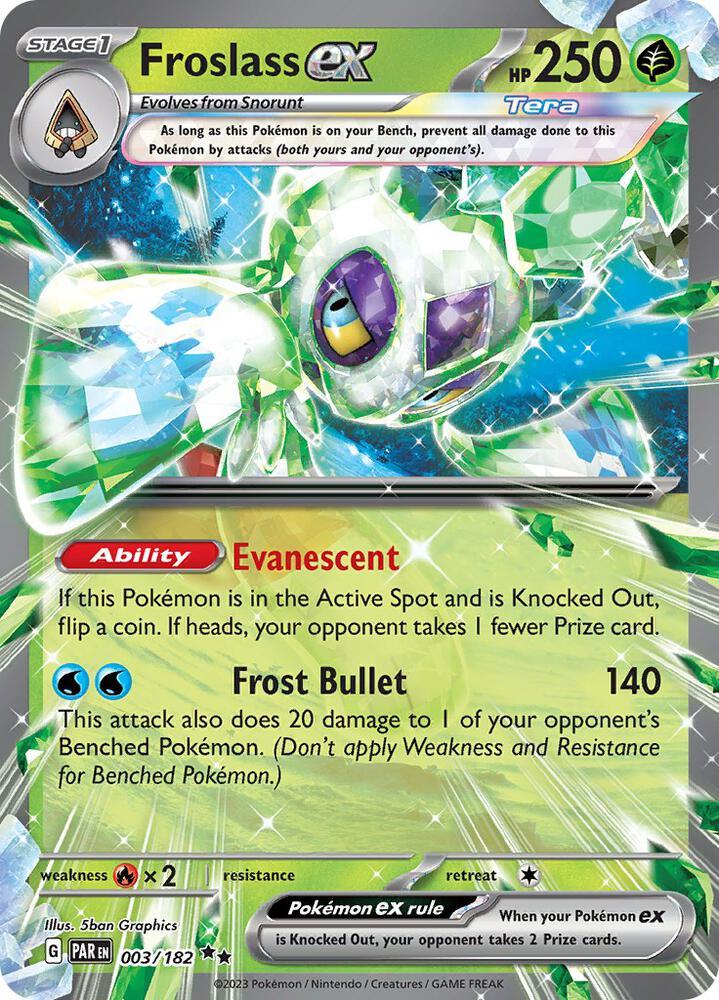 PAR 003/182 Froslass ex RR