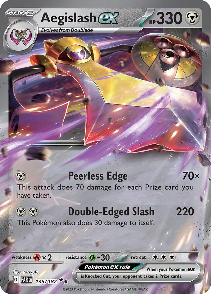 PAR 135/182 Aegislash ex RR