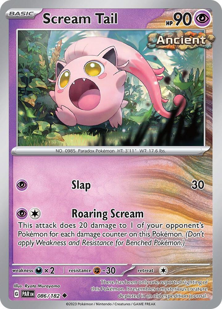 PAR 086/182 Scream Tail U