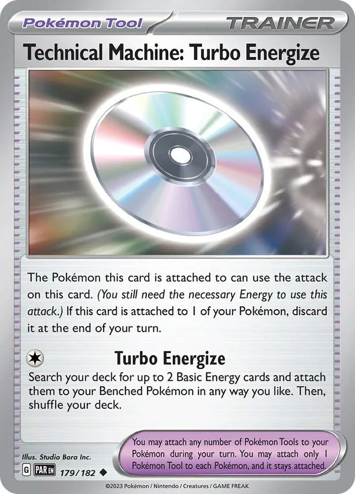 PAR 179/182 Technical Machine: Turbo Energize U
