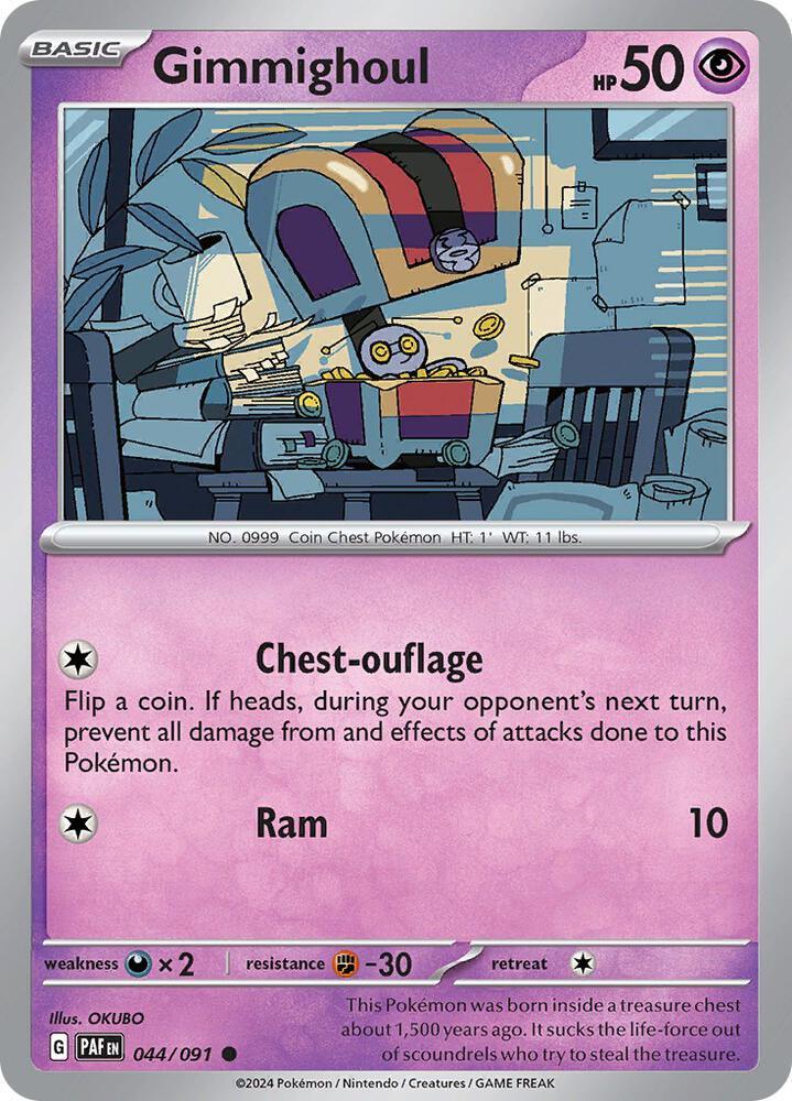 PAF 044/091 Gimmighoul C