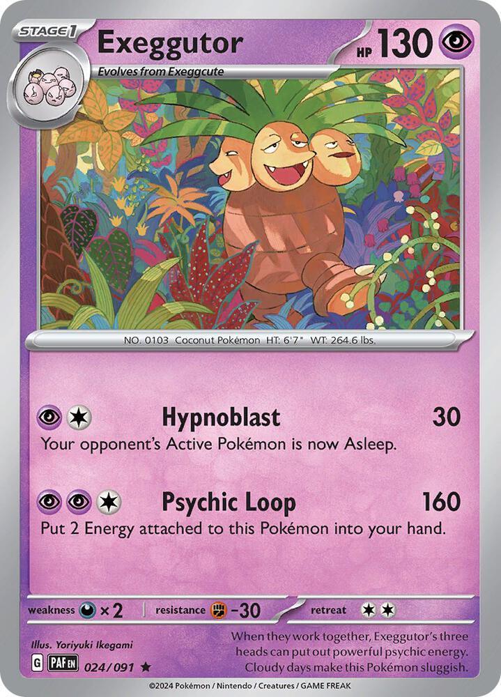 PAF 024/091 Exeggutor R
