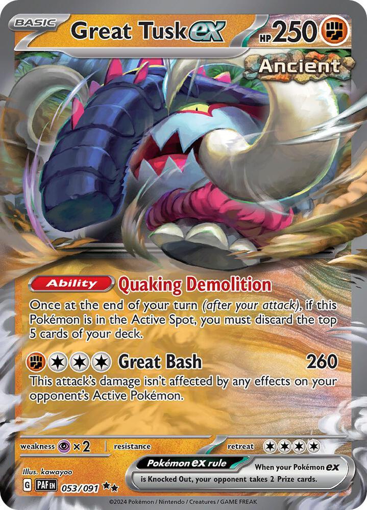PAF 053/091 Great Tusk ex RR
