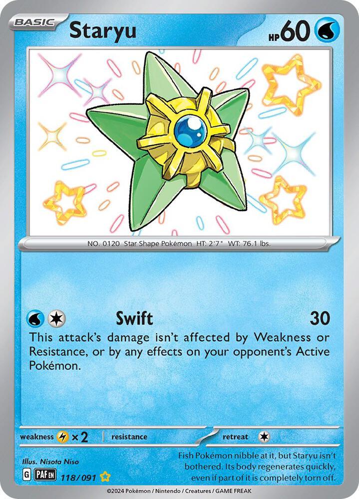 PAF 118/091 Staryu S