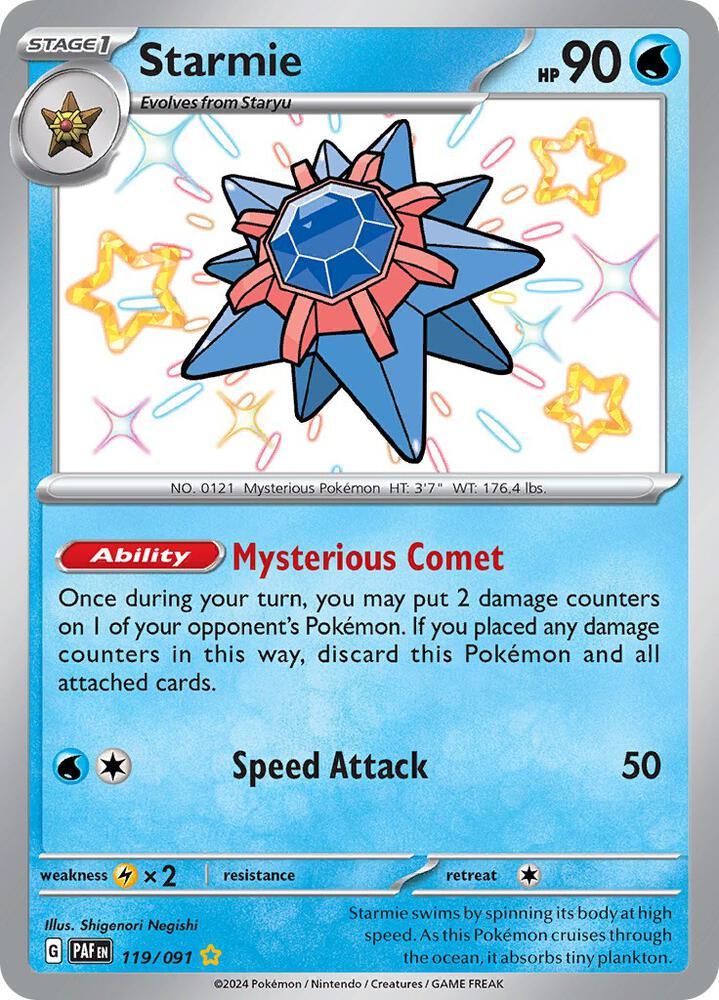 PAF 119/091 Starmie S
