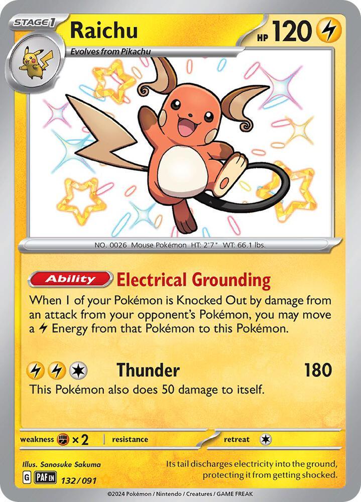 PAF 132/091 Raichu S
