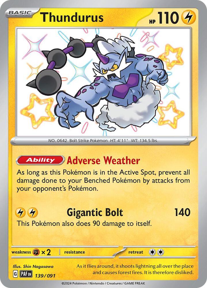 PAF 139/091 Thundurus S