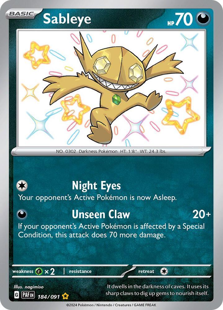 PAF 184/091 Sableye S