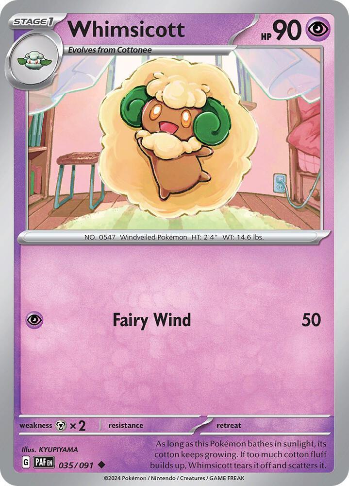 PAF 035/091 Whimsicott U