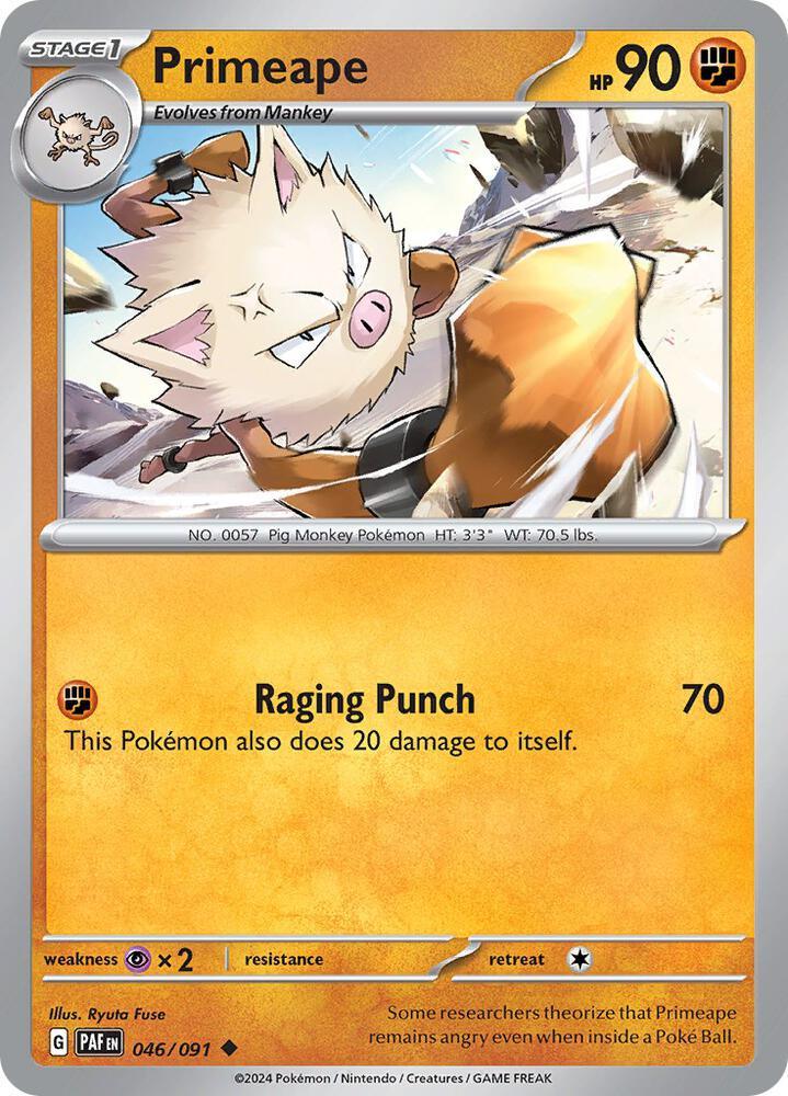 PAF 046/091 Primeape U
