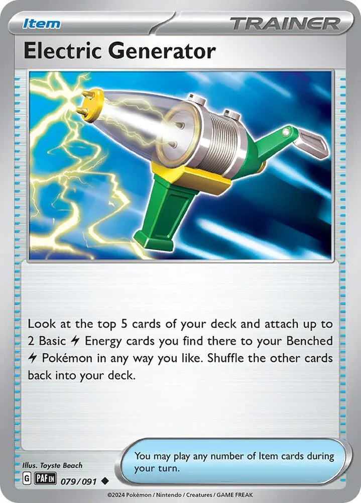 PAF 079/091 Electric Generator U