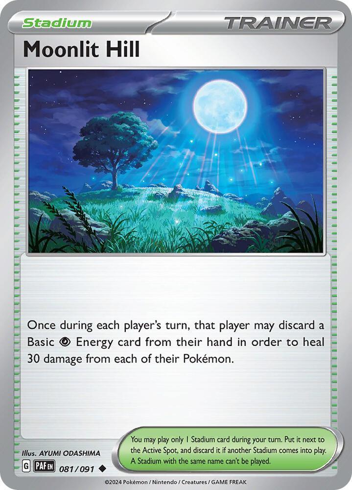 PAF 081/091 Moonlit Hill U