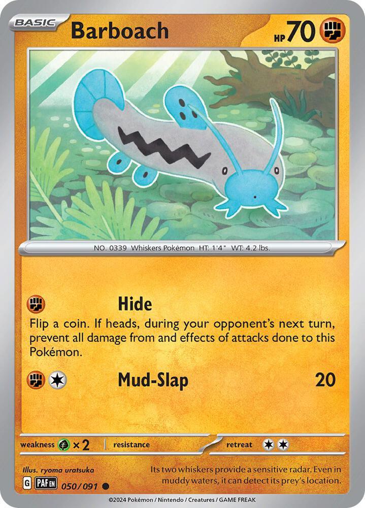 [Reverse Holo] PAF 050/091 Barboach C