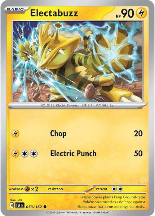 TEF 053/162 Electabuzz C