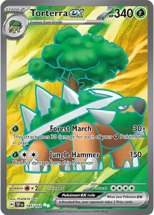 TEF 185/162 Torterra ex SR