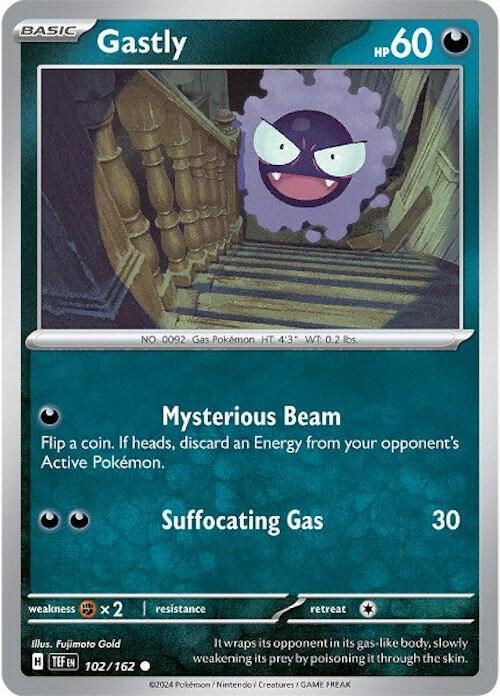 [Reverse Holo] TEF 102/162 Gastly C