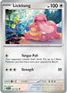 [Reverse Holo] TEF 124/162 Lickitung C