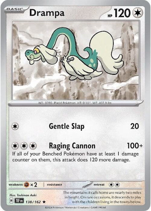 [Reverse Holo] TEF 138/162 Drampa R