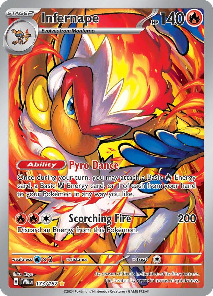 TWM 173/167 Infernape IR