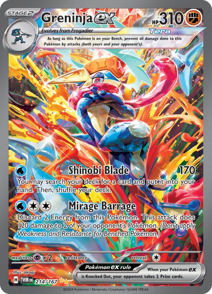 TWM 214/167 Greninja ex SIR
