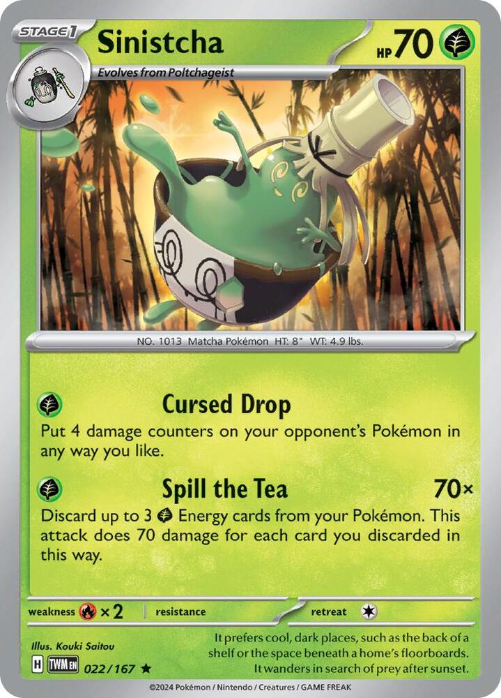[Reverse Holo] TWM 022/167 Sinistcha R