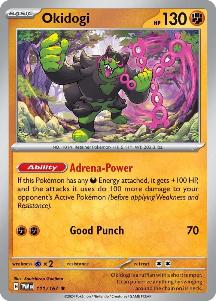 [Reverse Holo] TWM 111/167 Okidogi R