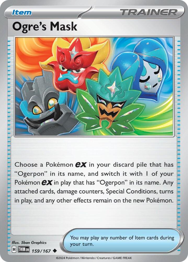 [Reverse Holo] TWM 159/167 Ogre's Mask U