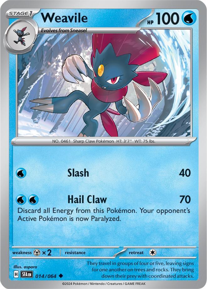 SFA 014/064 Weavile U
