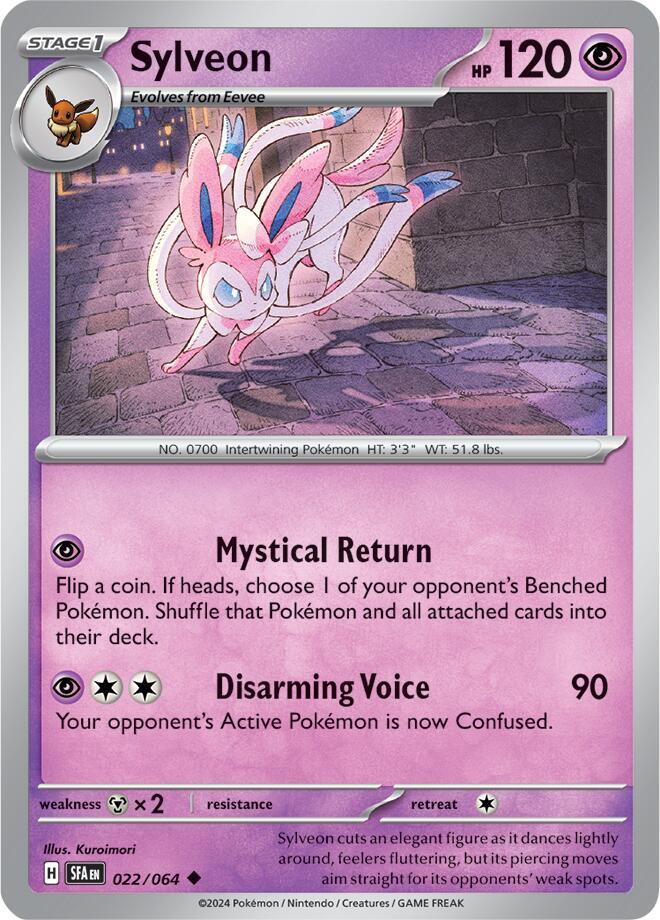 [Reverse Holo] SFA 022/064 Sylveon U
