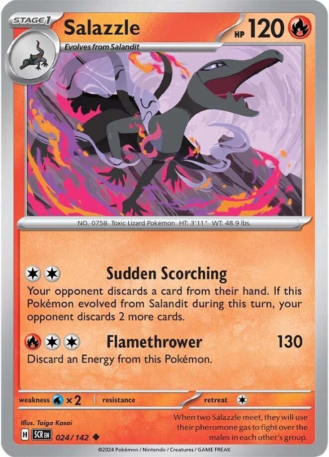 SCR 024/142 Salazzle U