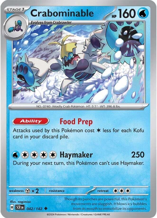 SCR 042/142 Crabominable U