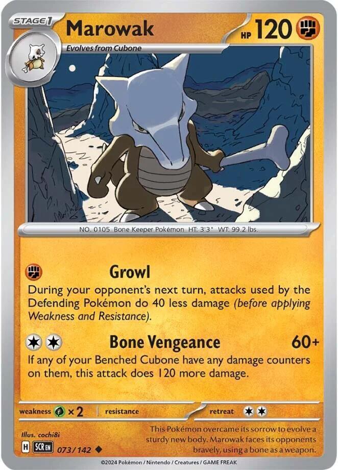SCR 073/142 Marowak U