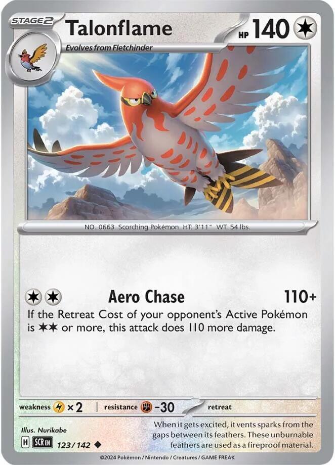 SCR 123/142 Talonflame U