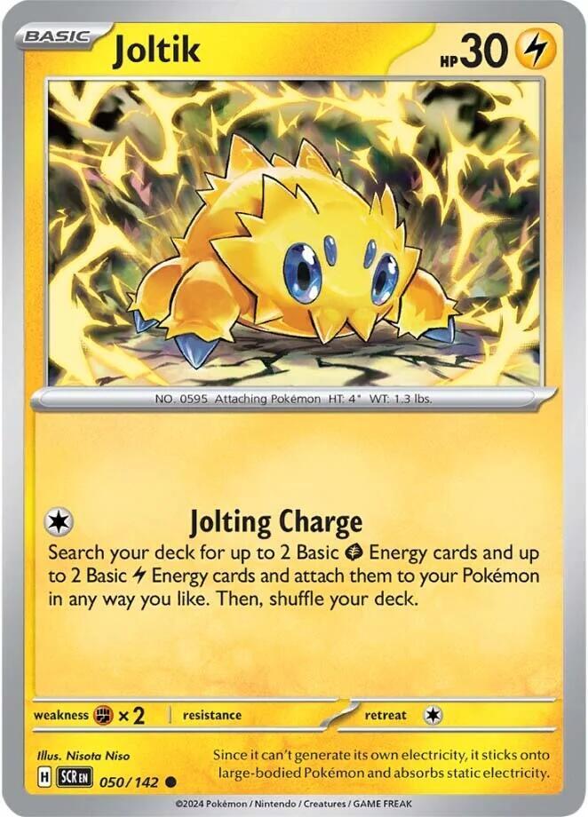 [Reverse Holo] SCR 050/142 Joltik C
