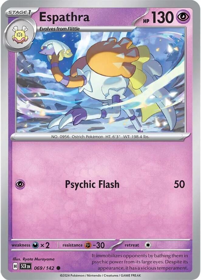 [Reverse Holo] SCR 069/142 Espathra C