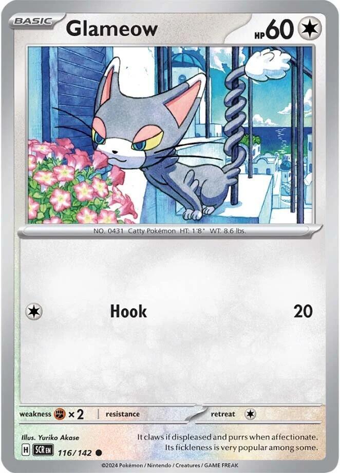 [Reverse Holo] SCR 116/142 Glameow C