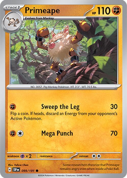 SSP 099/191 Primeape C