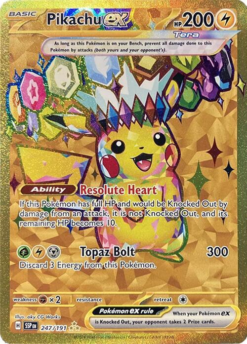 SSP 247/191 Pikachu ex UR