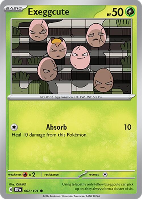 [Reverse Holo] SSP 002/191 Exeggcute C