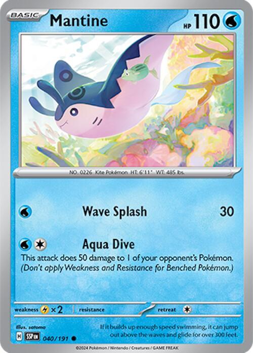 [Reverse Holo] SSP 040/191 Mantine C