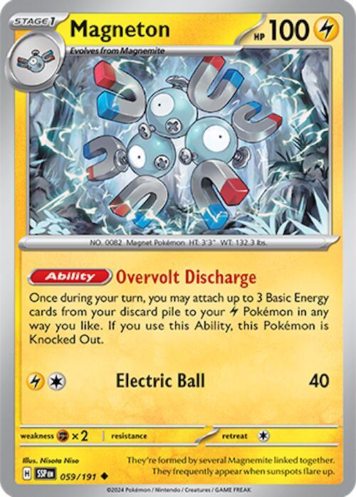 [Reverse Holo] SSP 059/191 Magneton U